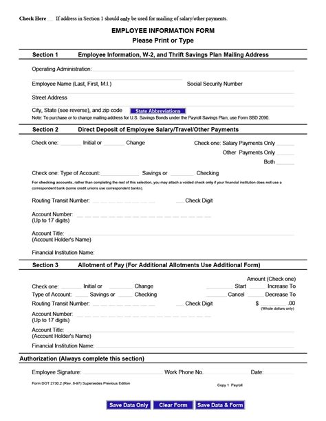 47 printable employee information forms personnel information sheets