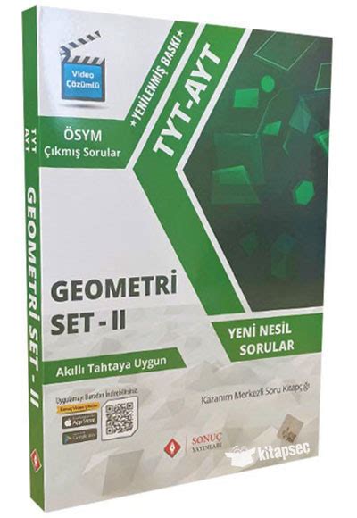 TYT AYT Geometri Modül Set II Sonuç Yayınları 9786257209151