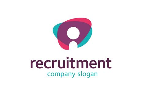 Recruitment Agency Logo Creative Logo Templates ~ Creative Market