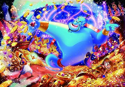 Aladdin Animation Disney Fantasy Genie Hd Wallpaper Pxfuel