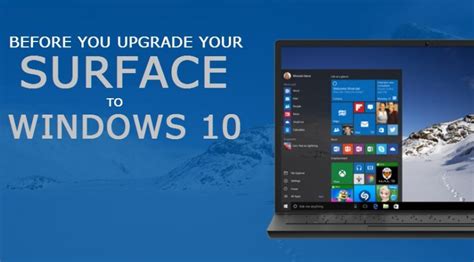 Upgrade Surface To Windows 10