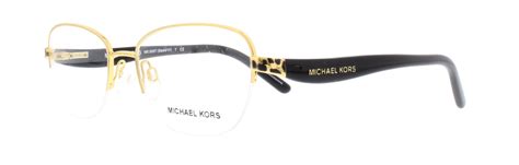 michael kors eyeglasses mk 3007 1004 gold black 51mm