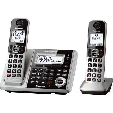 Panasonic Link2cell Bluetooth Cordless Phone System With Hd Audio