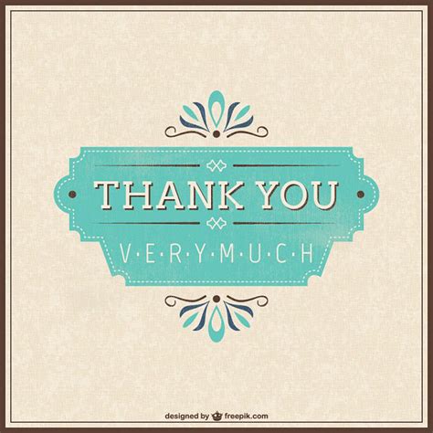 Thank you cards and ecards can help you express your gratitude to someone who makes a difference in your life. 7+ Retro Thank You Card Designs | Design Trends - Premium PSD, Vector Downloads
