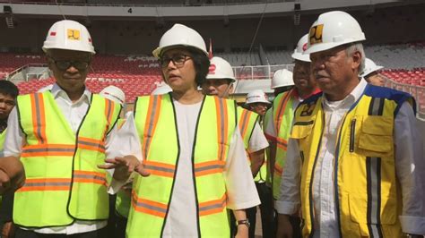 Persiapan asian games, renovasi gbk sudah 86 persen selesai oktober. Pembangunan GBK untuk Asian Games 2018 Buat Menkeu ...