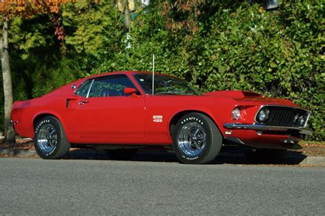 1969 Ford Mustang Boss 429 Fastback Ford Mustang 1969 Red Mustang