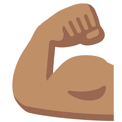 Flexed biceps emoji clipart. Free download transparent .PNG | Creazilla png image