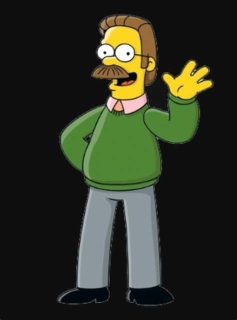Los Simpson En Qué Se Inspiró Matt Groening Para Crear A Ned Flanders