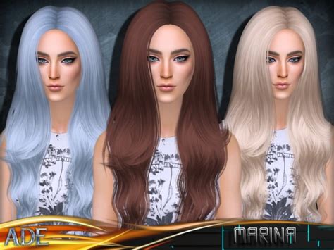 Marina Hair By Ade Darma At Tsr Sims Updates