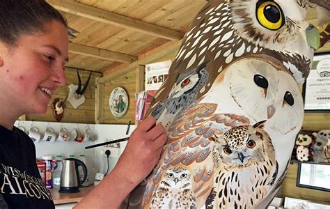 Minervas Owls Bath Sculpture Trail Bath Uk Summer 2018