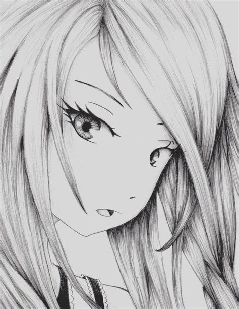 Anime Drawing Lovely Girl By Roman Haider By Stiledivitauk On Manga Girl Drawing Girl