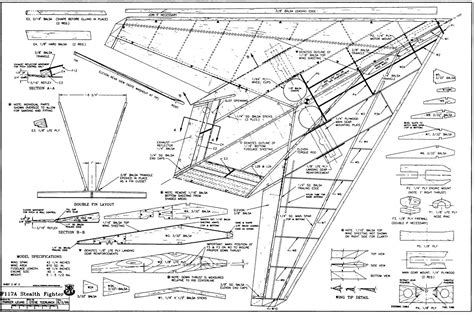 5500 Rc Model Airplane Plans Gliders Jetex Control Line Templates