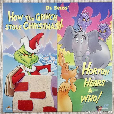 Dr Seuss How The Grinch Stole Christmashorton Hears A Who 1966