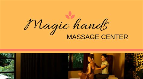 magic hands massage center home