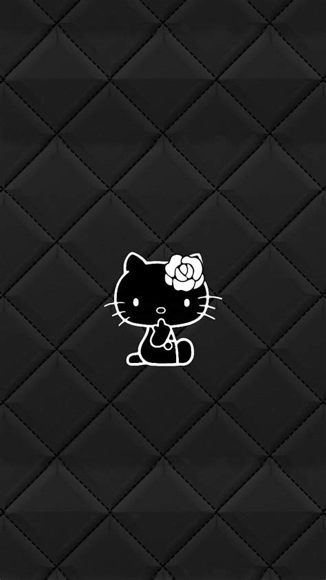 Black Hello Kitty Wallpapers Top Free Black Hello Kitty Backgrounds