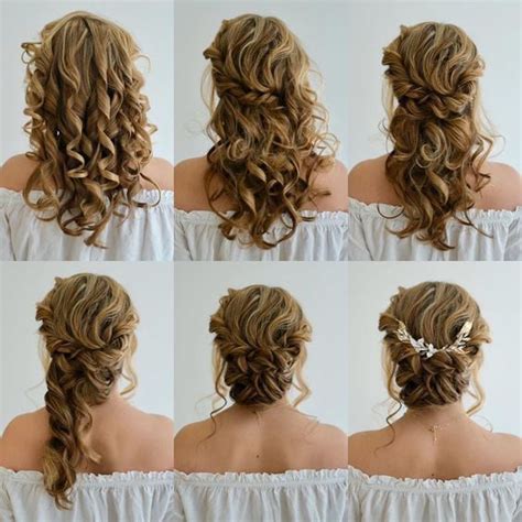 10 amazing wedding hairstyles for curly hair woman getting married