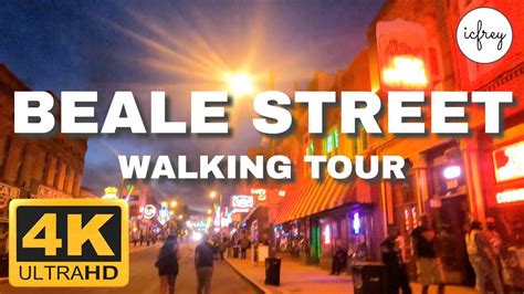 4k Beale Street Walking Tour│memphis Tennessee Usa 🇺🇸 │ Youtube