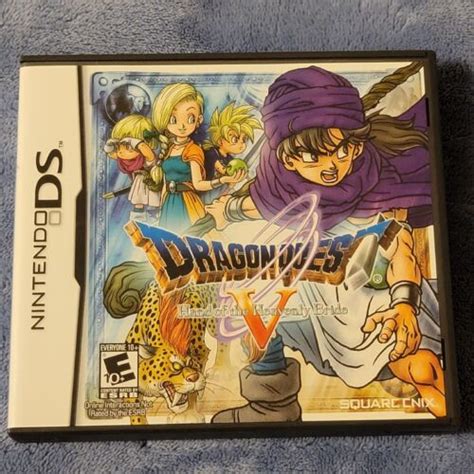 Dragon Quest V 5 Hand Of The Heavenly Bride Nintendo Ds Cib 662248908267 Ebay