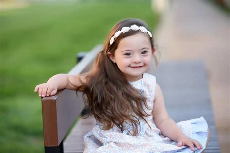 4 Year Old Girl With Down Syndrome Cant Stop Smiling As She Walks The