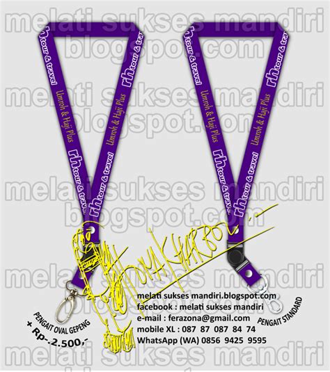 Pabrik boneka prima sh indonesia. bojonggede: melati sukses mandiri tali id card lanyard e ...
