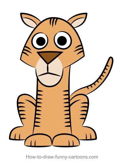 Tiger drawings (Sketching + vector)