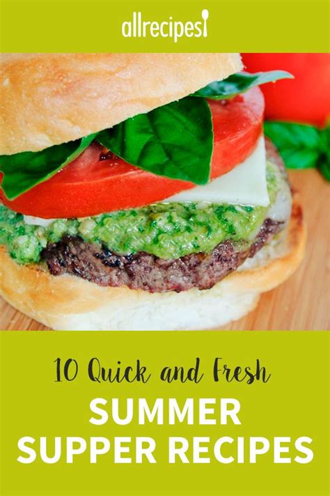 10 Fresh Summer Dinner Recipes Ready In 30 Minutes Easy Summer