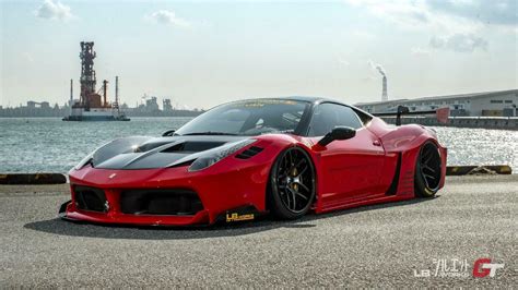 F458 body kit , ferrari 458 body kit. Ferrari 458 Italia: Liberty Walk annuncia un nuovo body ...