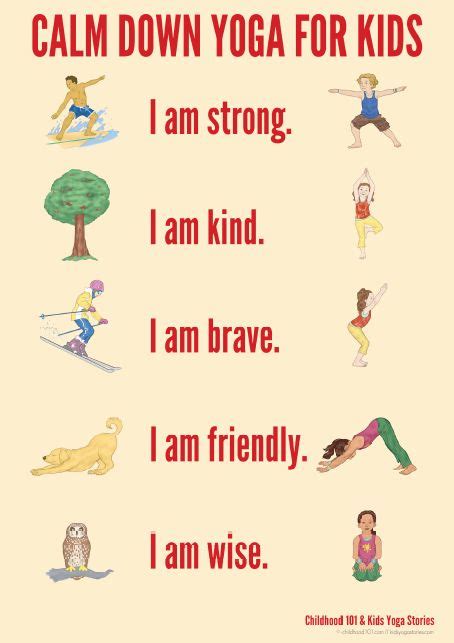 Yoga and breathing digital cards from our. How to Play with Yoga Cards for Kids (Printable Poster ...