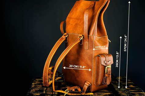 Leather Roll-top Backpack [PDF pattern] | Creative Awl Studio