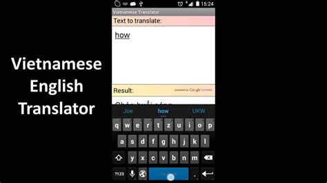 The vietnamese language is one of the most widely spoken languages across the world. Vietnamese English Translator - YouTube
