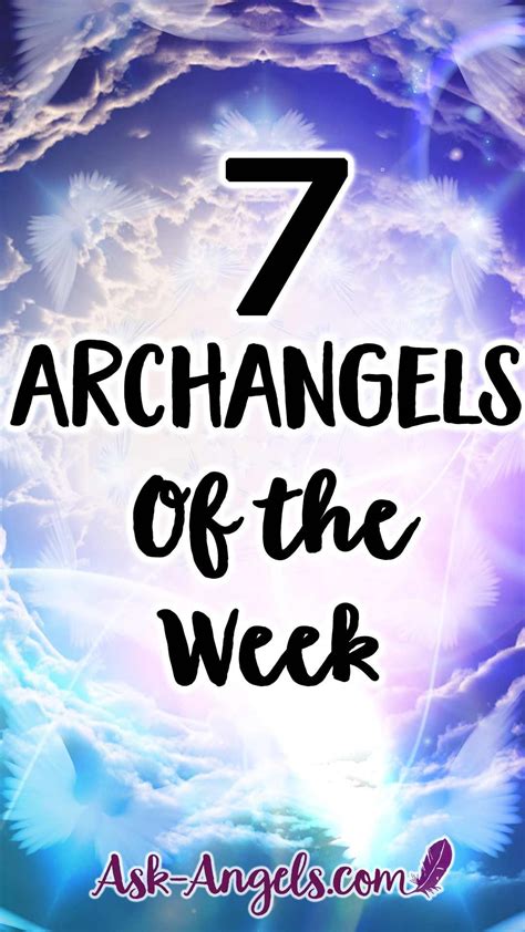 Learn The 7 Archangels Names And Their Meanings Archangels Names