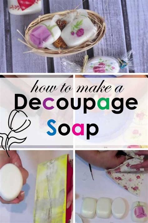 How To Make A Decoupage Soap A Decorative And Fancy Wedding Favor