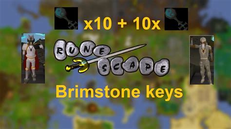 Osrs Loot From 20 Brimstone Keys Konar Slayer Youtube