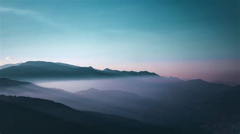 Wallpapers Hd Foggy Mountains