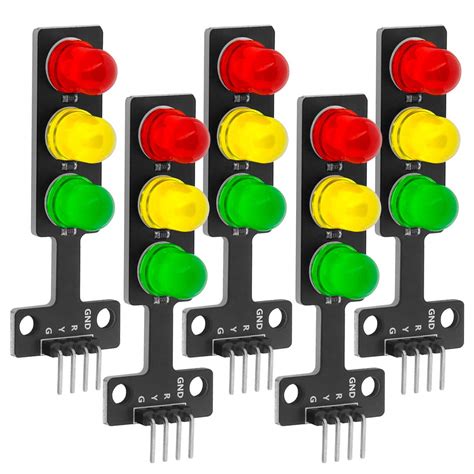 Buy Diy Mini Traffic Light Led Display Board Module V Mm Common