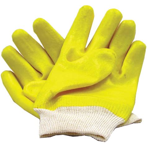 Refrigerant Handling Gloves Yellow Pvc Coated Tsi Supercool
