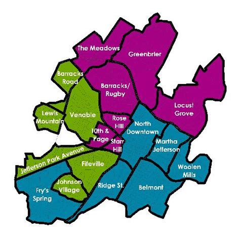 List Of Charlottesville Neighborhoods Cvillepedia