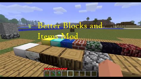 Download Better Blocks And Items Mod Mods For Minecraft