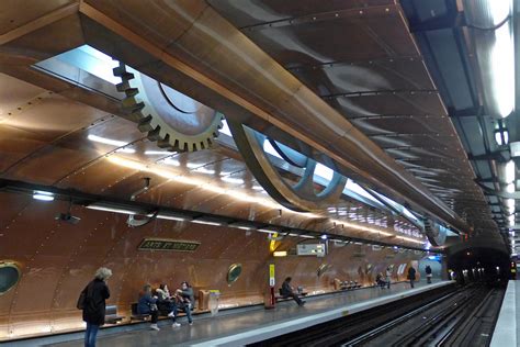 Metro Station Of The Month Arts Et Métiers Line 11 Good Morning Paris The Blog