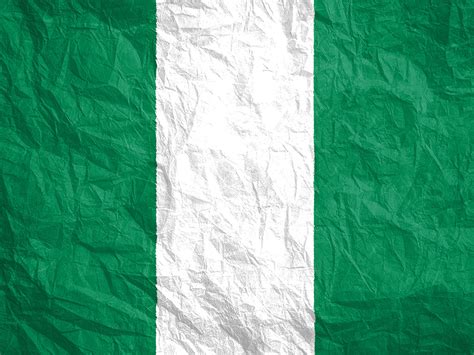 National flags of diffe countres here in lagos nigeria. Nigeria Flagge 017 - Hintergrundbild