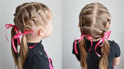Topsy Tail Pigtails Qs Hairdos Youtube