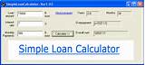 Simple Mortgage Calculator Photos