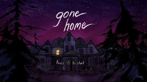 Gone Home Gameplay Walk Through Youtube