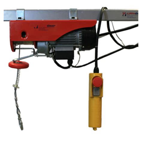 Electric Wire Rope Hoist 125kg 240 Volt X 18mtr Hol
