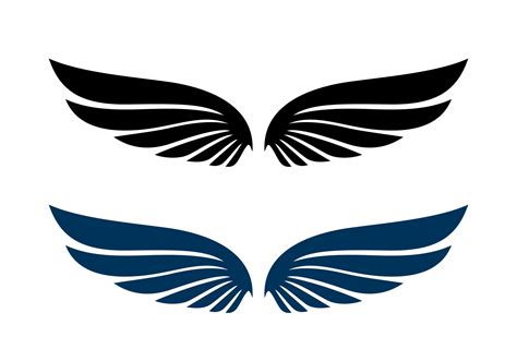 Wing Icon Wing Logo Company Wing Vector Design Animal Wing Design
