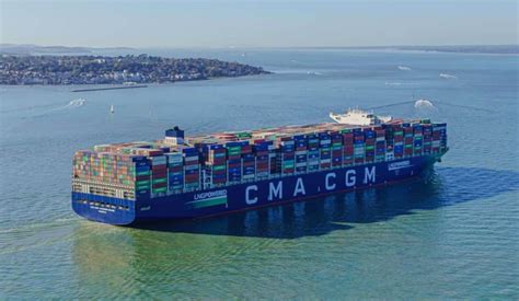 Photos Worlds Largest Lng Powered Container Ship ‘cma Cgm Jacques