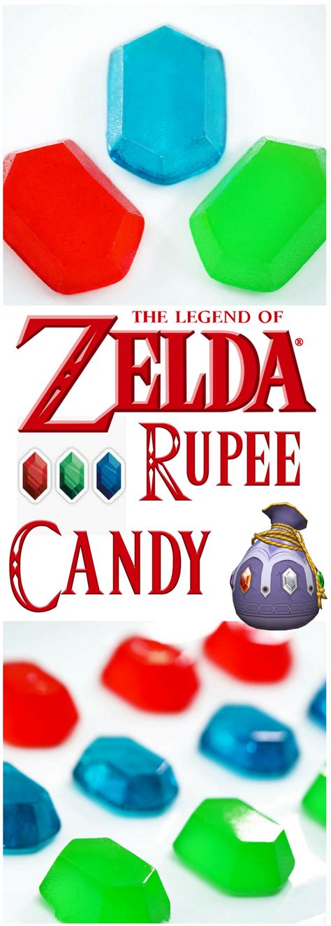 Zelda Rupee Candy Hard Candy Recipes Nerdy Nummies