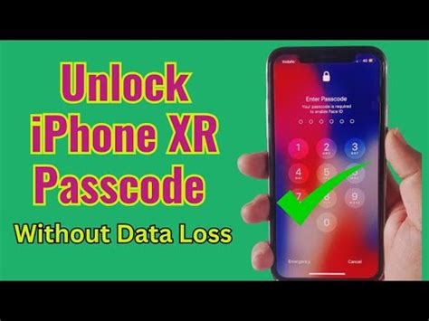 How To Unlock IPhone XR Passcode Without Computer No Data Losing Unlock