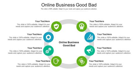 Online Business Good Bad Ppt Powerpoint Presentation Show Graphics