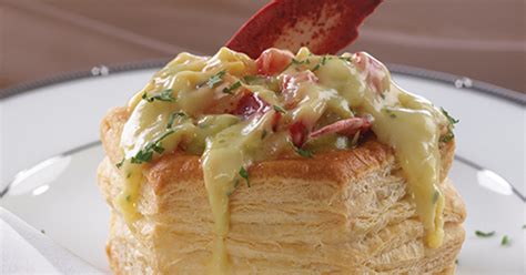 Creamed Lobster In Puff Pastry Pillows Arla Foods Dairy Product